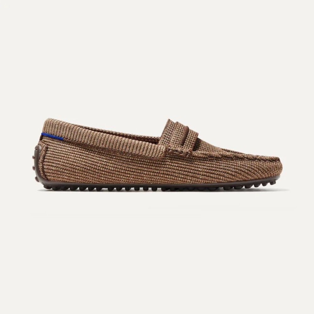 Rothy’s The Driver Loafer in Gilded Bronze Size 7